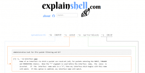 explainshell